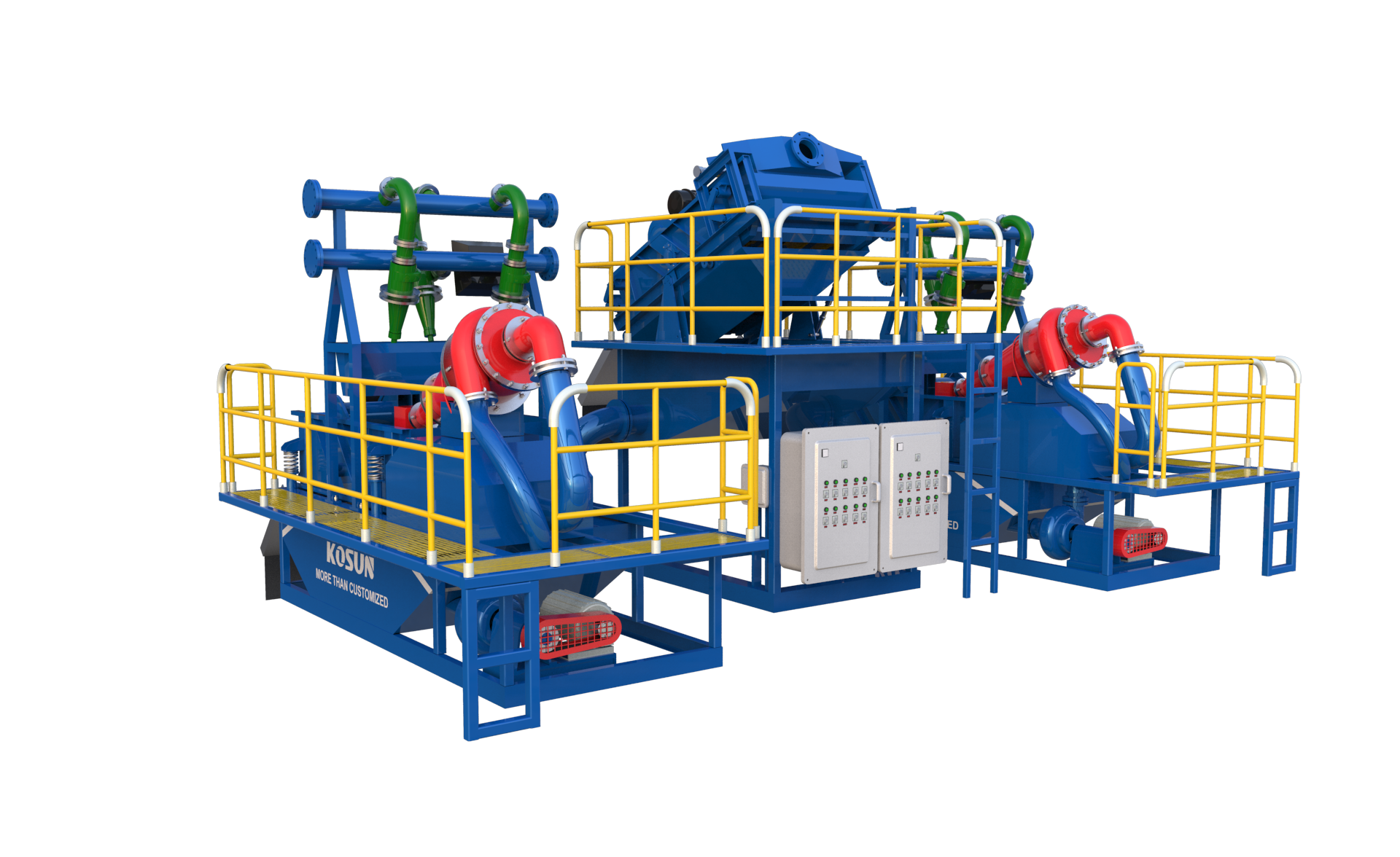 KD-500液壓雙輪銑槽機(jī)泥漿處理系統(tǒng)