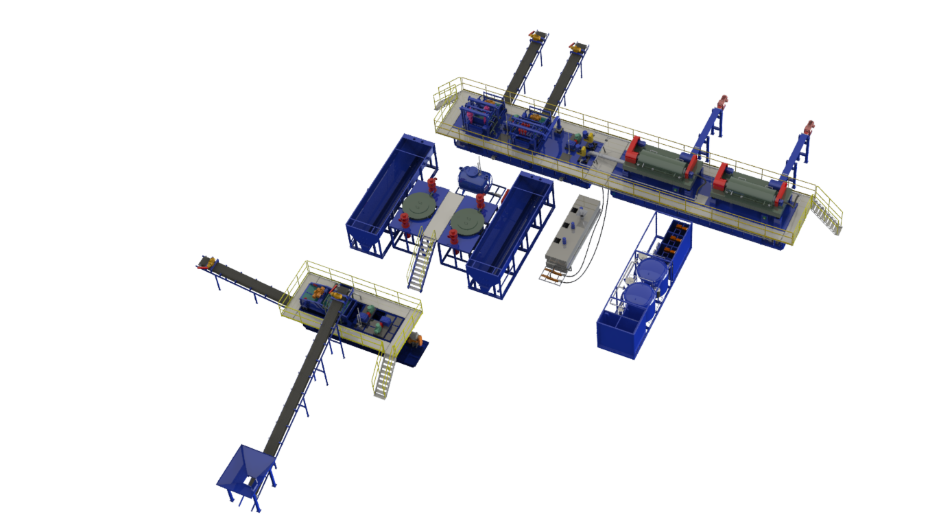 含油污泥熱洗處理系統(tǒng)