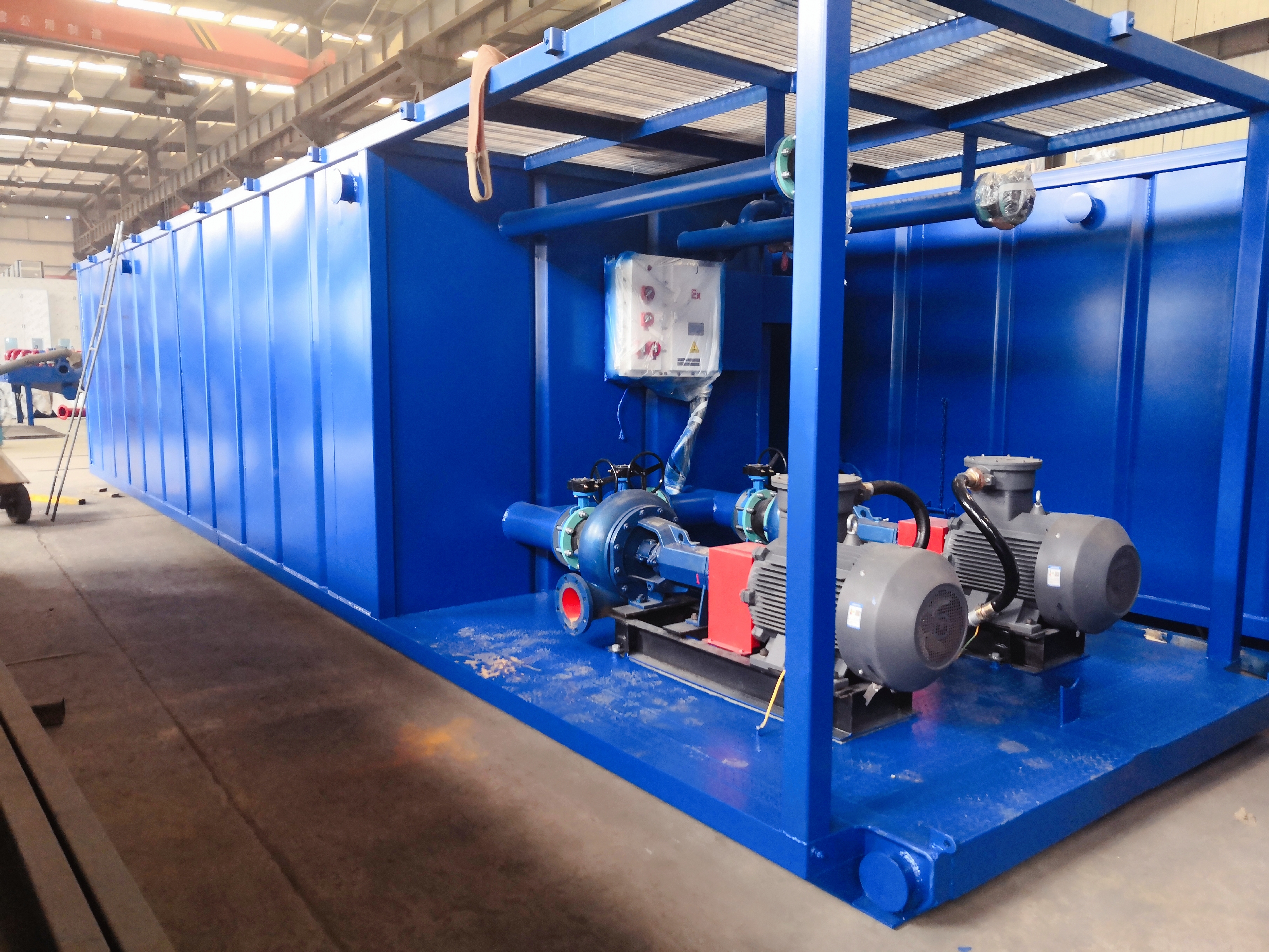 科迅1000HP鉆機(jī)固控系統(tǒng)生產(chǎn)完成發(fā)往北非鉆井項(xiàng)目現(xiàn)場(chǎng)