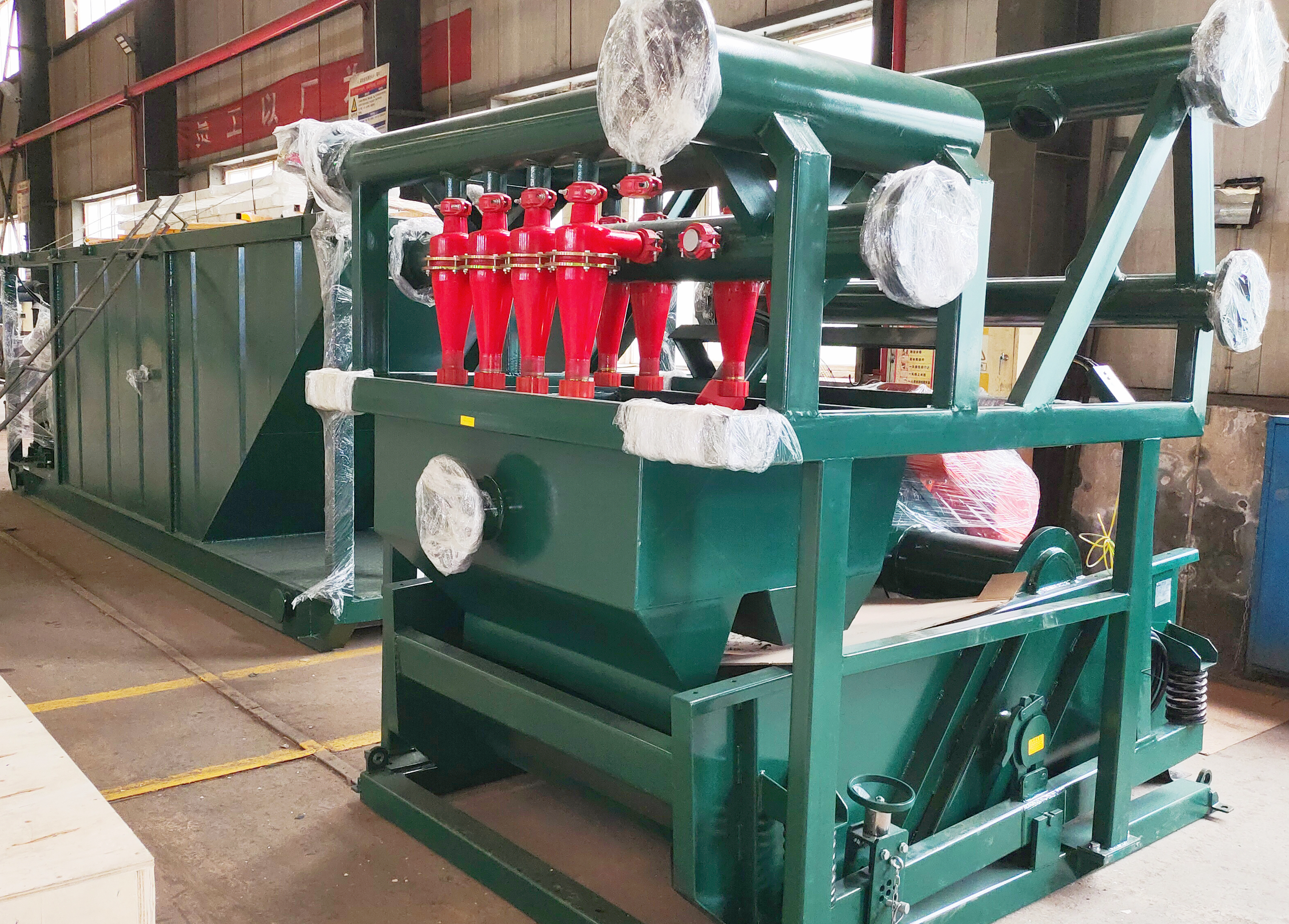 西安科迅(KOSUN)黑犀牛系列KDS-120一體化撬裝泥漿處理系統(tǒng)銷往澳大利亞