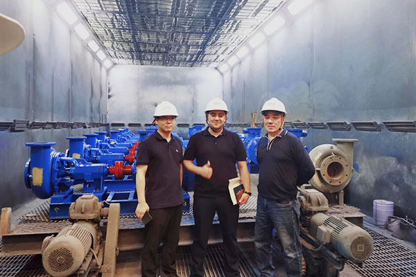 科迅110臺(tái)泥漿攪拌器及砂泵設(shè)備開啟交付